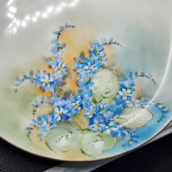 Vintage Hand Painted HR Bavaria Plate 6.5" - Picture 3 of 5